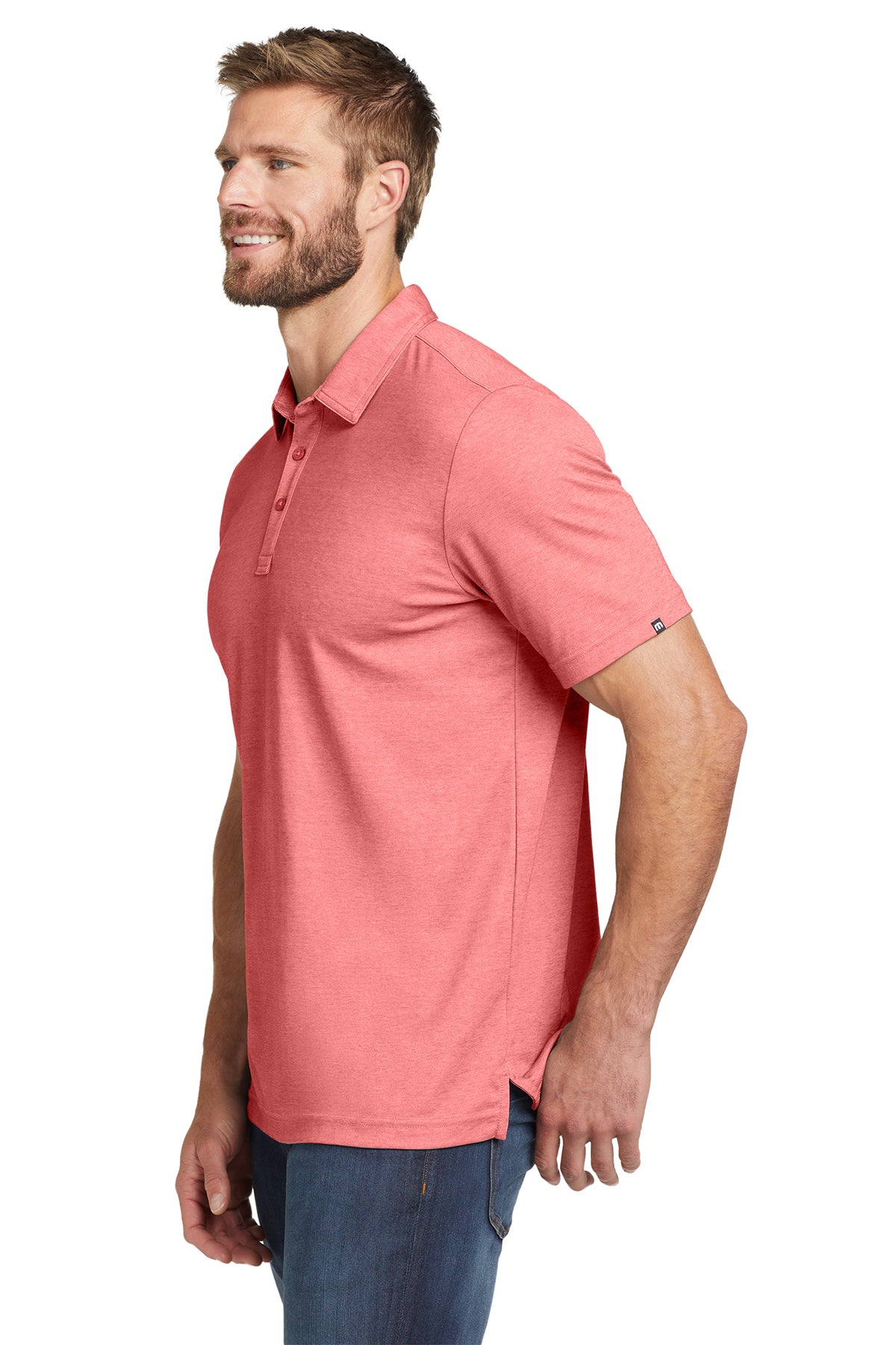 TravisMathew Oceanside Heather Polo