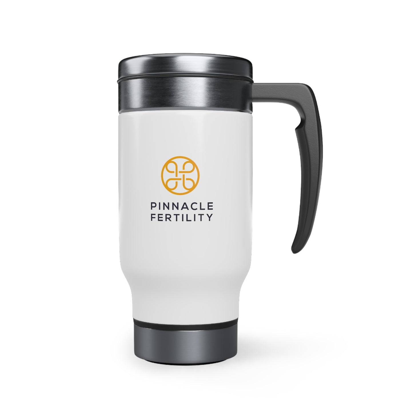 Stainless Steel Travel Mug with Handle, 14oz